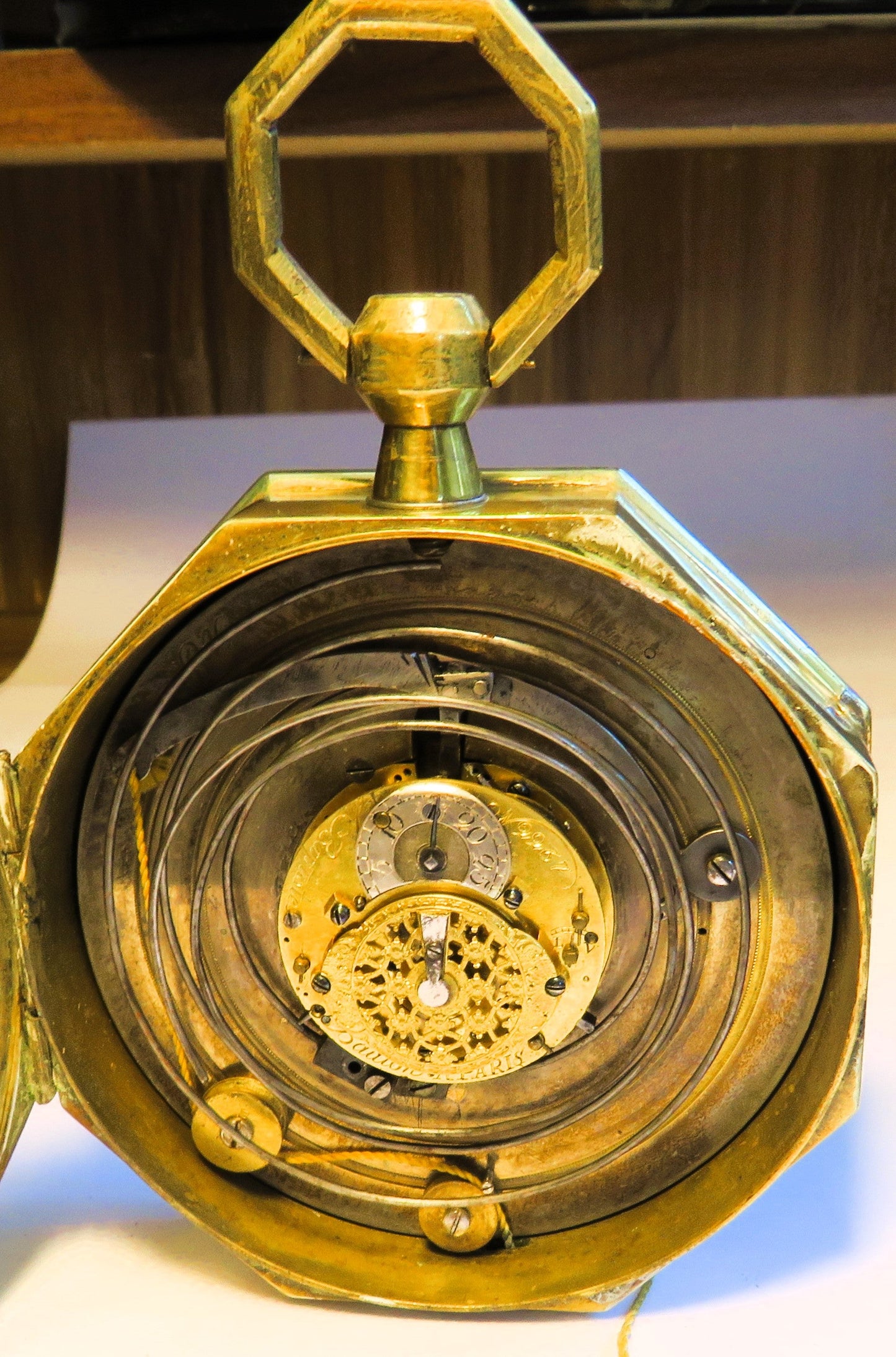 Jean Baptiste Baillon III Paris Hofuhrmacher Kutscheruhr Repitition ca. 1740 - Sammler - Uhren