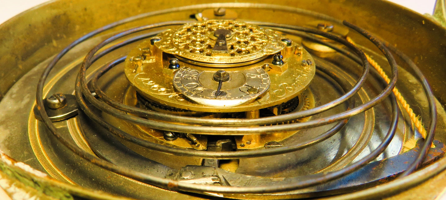 Jean Baptiste Baillon III Paris Hofuhrmacher Kutscheruhr Repitition ca. 1740 - Sammler - Uhren
