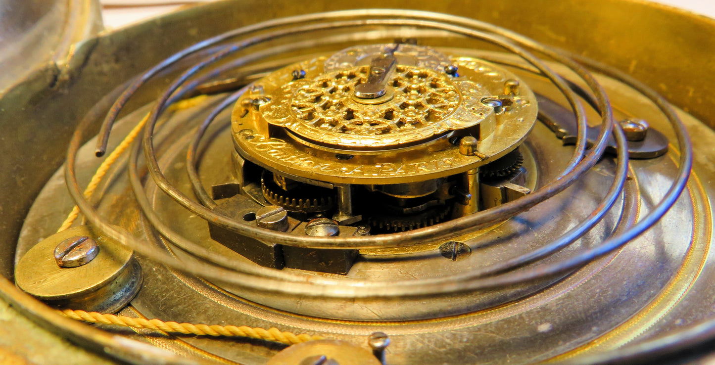 Jean Baptiste Baillon III Paris Hofuhrmacher Kutscheruhr Repitition ca. 1740 - Sammler - Uhren