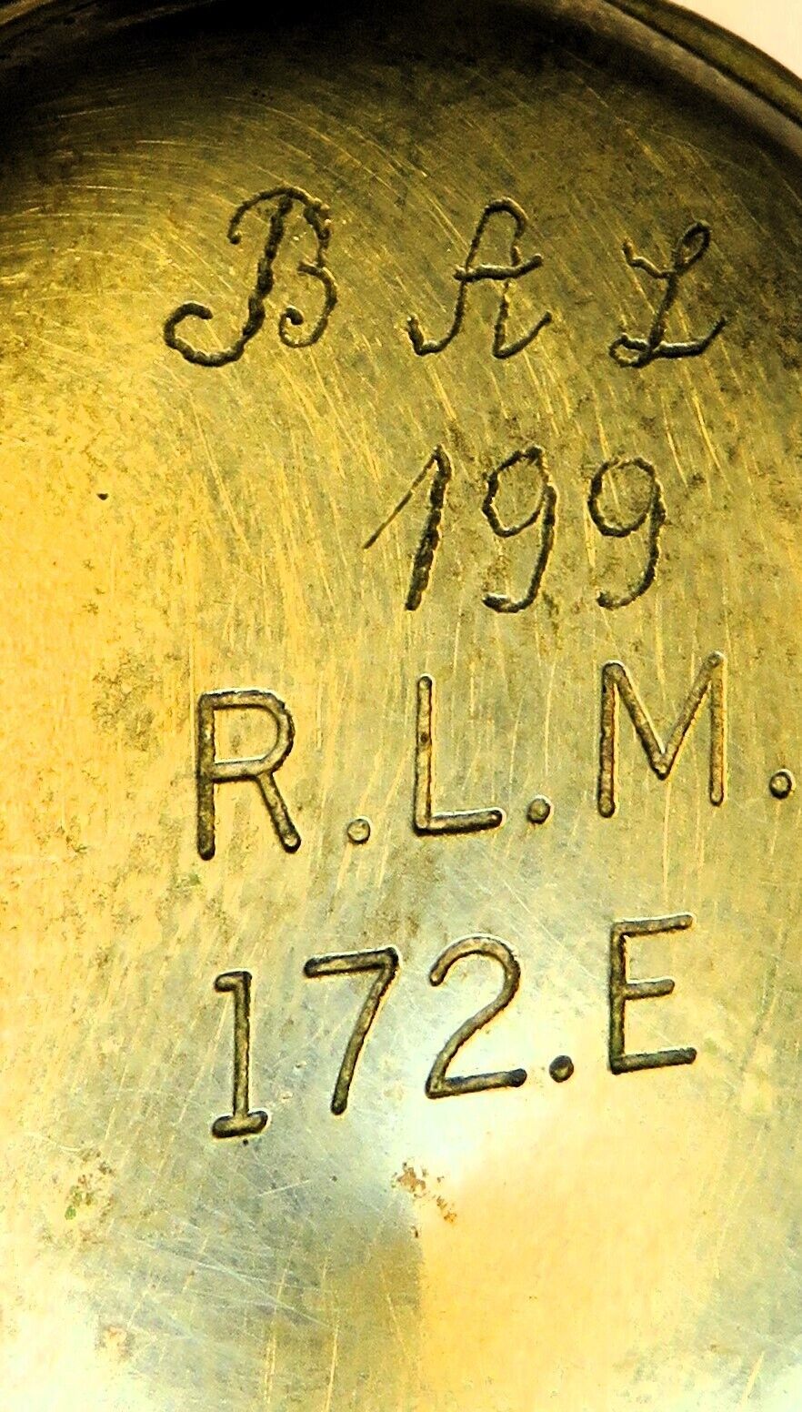 Johannes Hartmann Berlin Minerva 19"" R L M Spezialuhr Luftfahrtgeräte im Etui - Sammler - Uhren