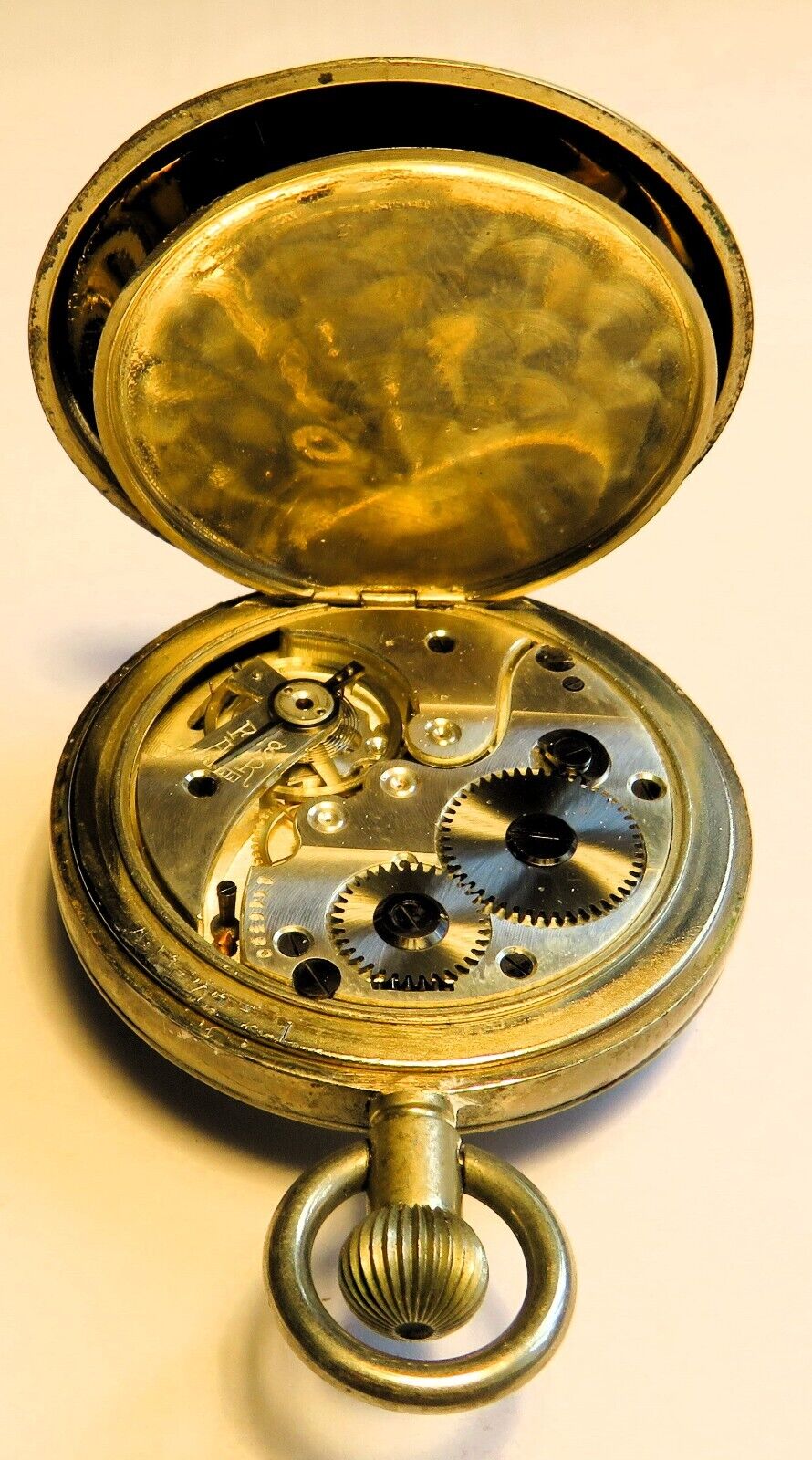 Johannes Hartmann Berlin Minerva 19"" R L M Spezialuhr Luftfahrtgeräte im Etui - Sammler - Uhren