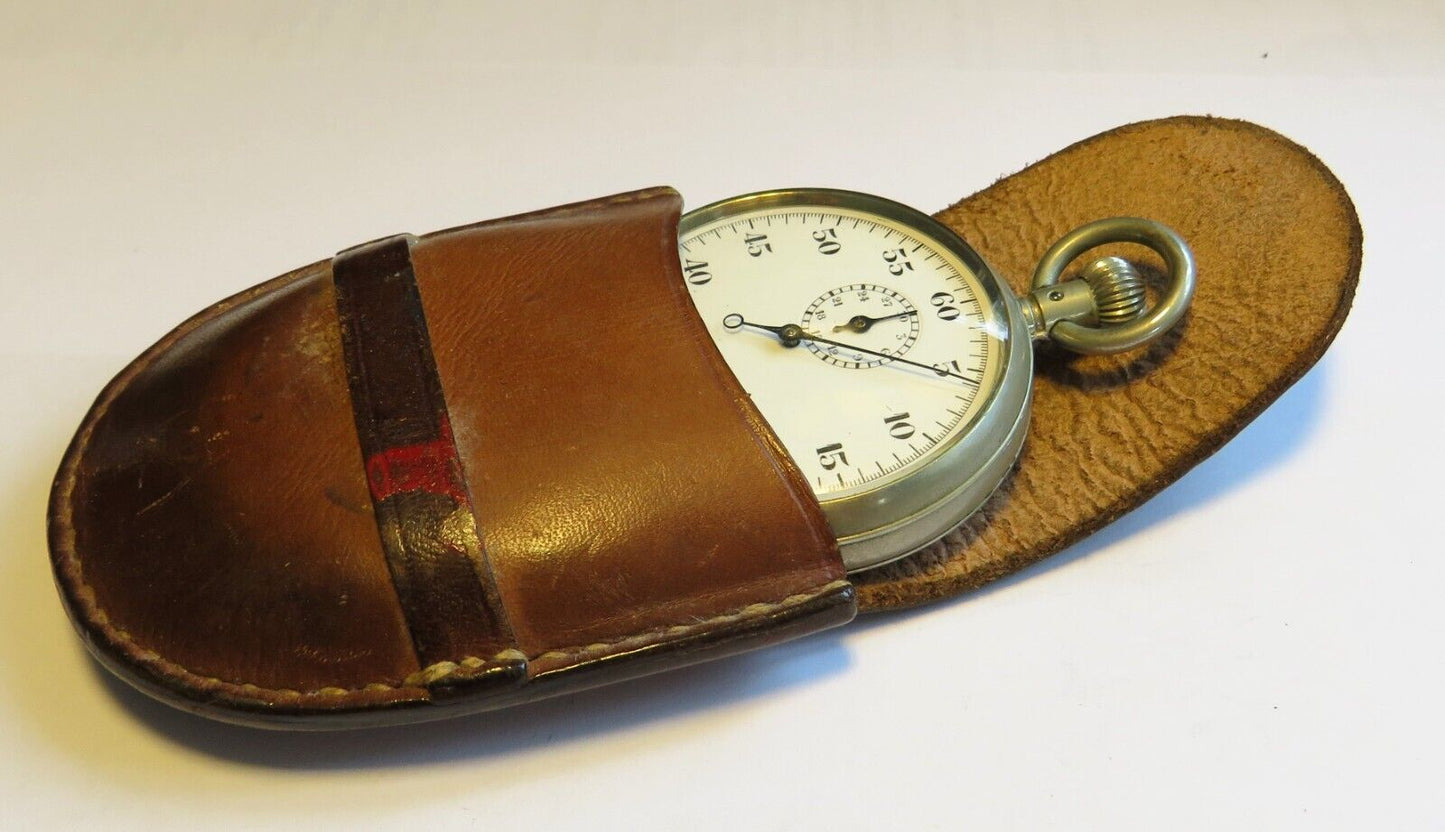 Johannes Hartmann Berlin Minerva 19"" R L M Spezialuhr Luftfahrtgeräte im Etui - Sammler - Uhren