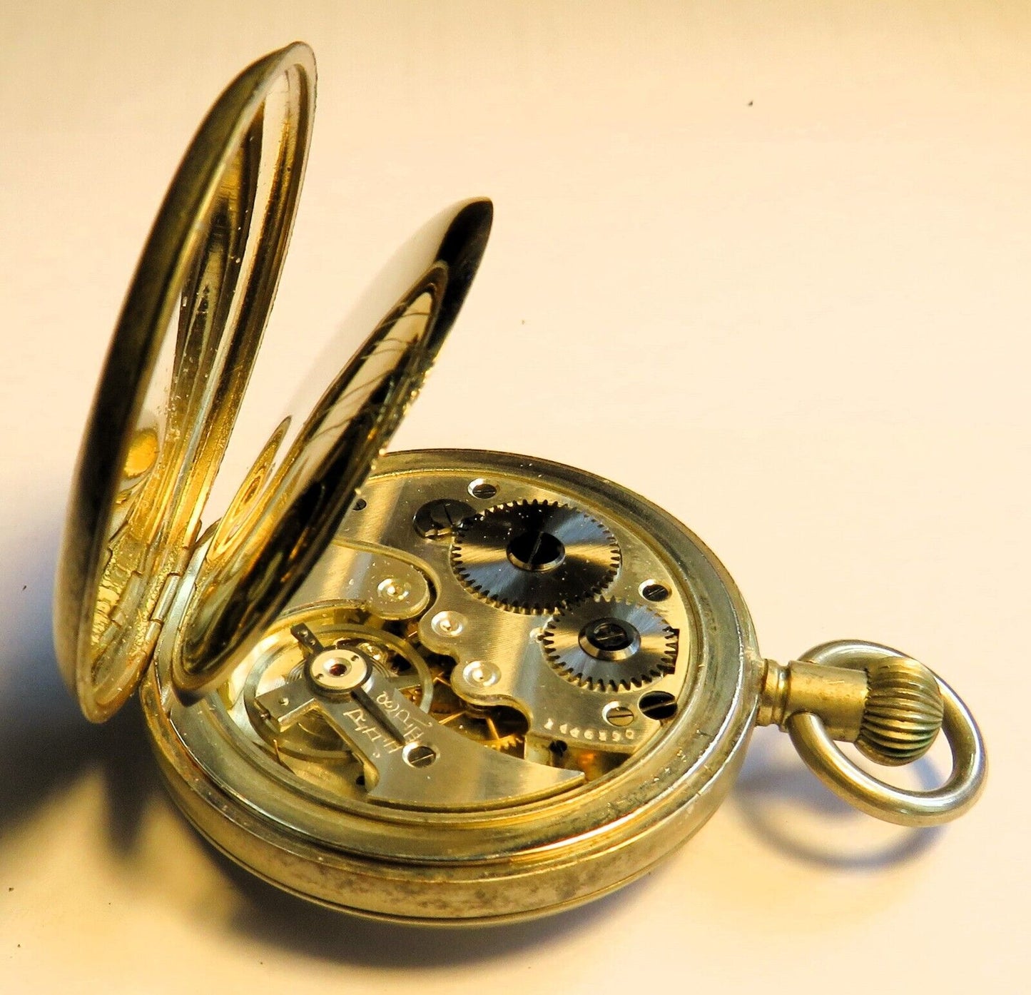 Johannes Hartmann Berlin Minerva 19"" R L M Spezialuhr Luftfahrtgeräte im Etui - Sammler - Uhren