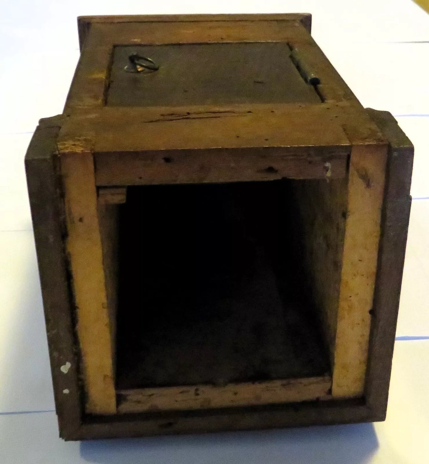Julien le Roy Paris Bronze Tisch Spindel Tisch Uhr ca. 1720 15 x 15 x 31cm - Sammler - Uhren