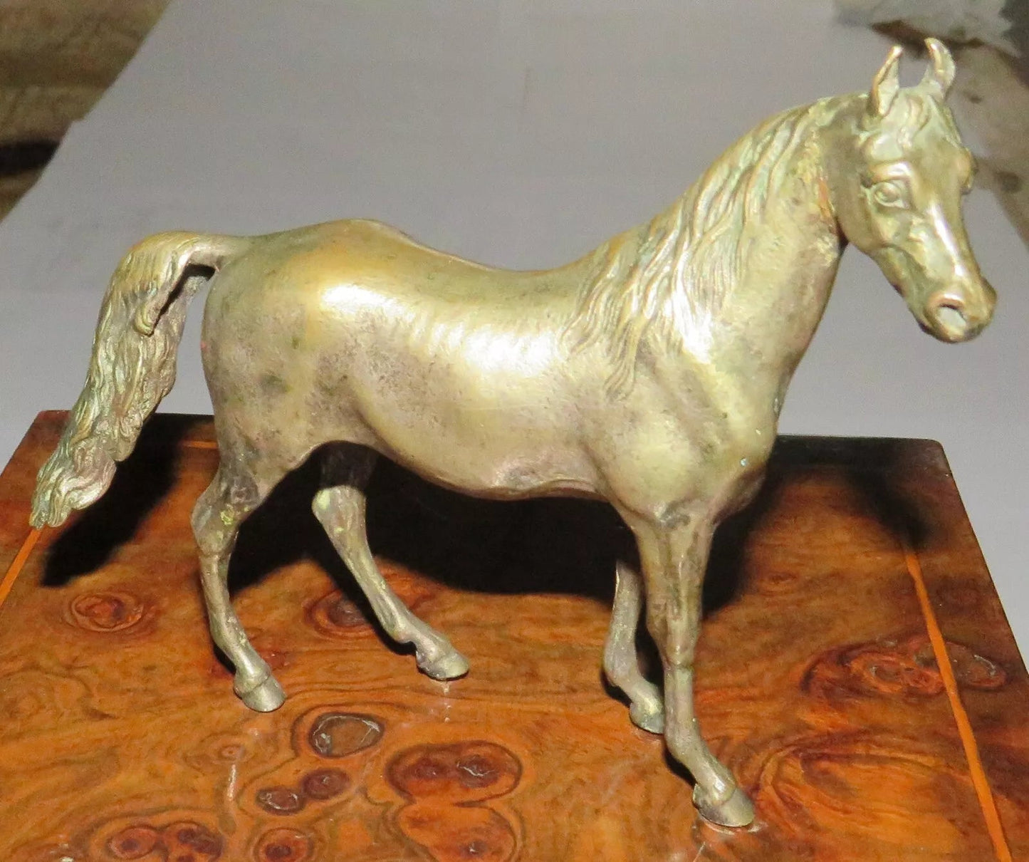 Julien le Roy Paris Bronze Tisch Spindel Tisch Uhr ca. 1720 15 x 15 x 31cm - Sammler - Uhren