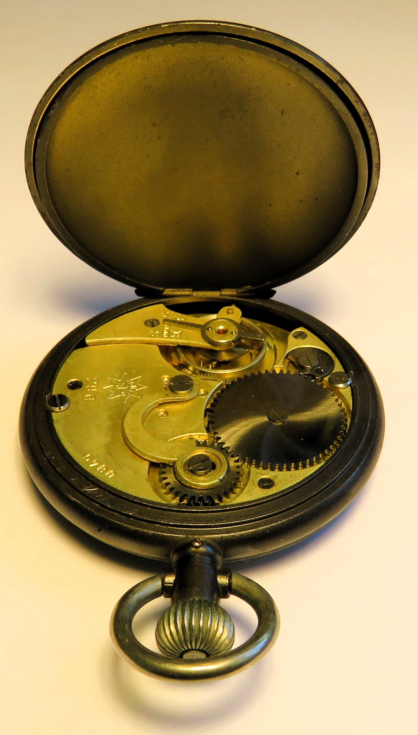 Junghans 29A Gunmetall Torpedo Laufzeit Stoppuhr Kriegs Marine 2. Weltkrieg - Sammler - Uhren