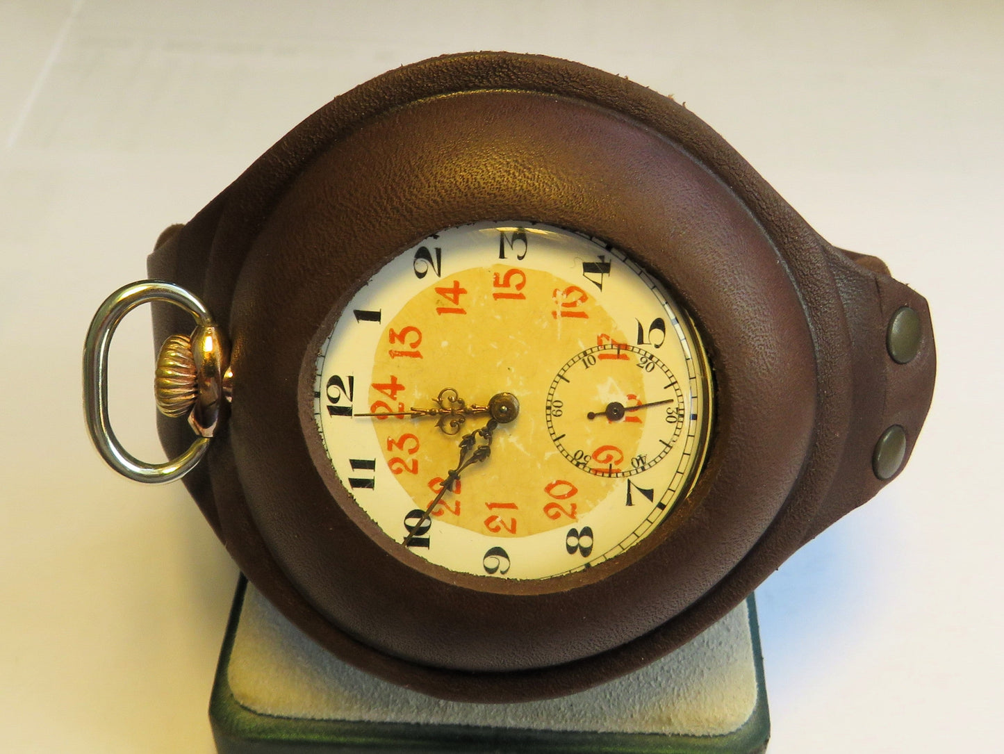 Junghans 31 Silber frühe Fliegeruhr Reichsluftwaffe Jasta WK 1 Richthofen 1918 - Sammler - Uhren