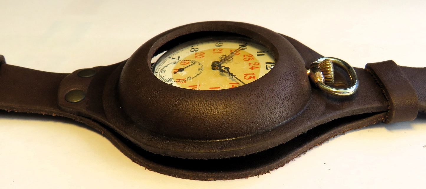 Junghans 31 Silber frühe Fliegeruhr Reichsluftwaffe Jasta WK 1 Richthofen 1918 - Sammler - Uhren