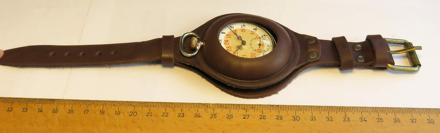 Junghans 31 Silber frühe Fliegeruhr Reichsluftwaffe Jasta WK 1 Richthofen 1918 - Sammler - Uhren