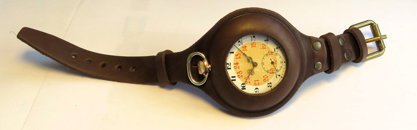 Junghans 31 Silber frühe Fliegeruhr Reichsluftwaffe Jasta WK 1 Richthofen 1918 - Sammler - Uhren