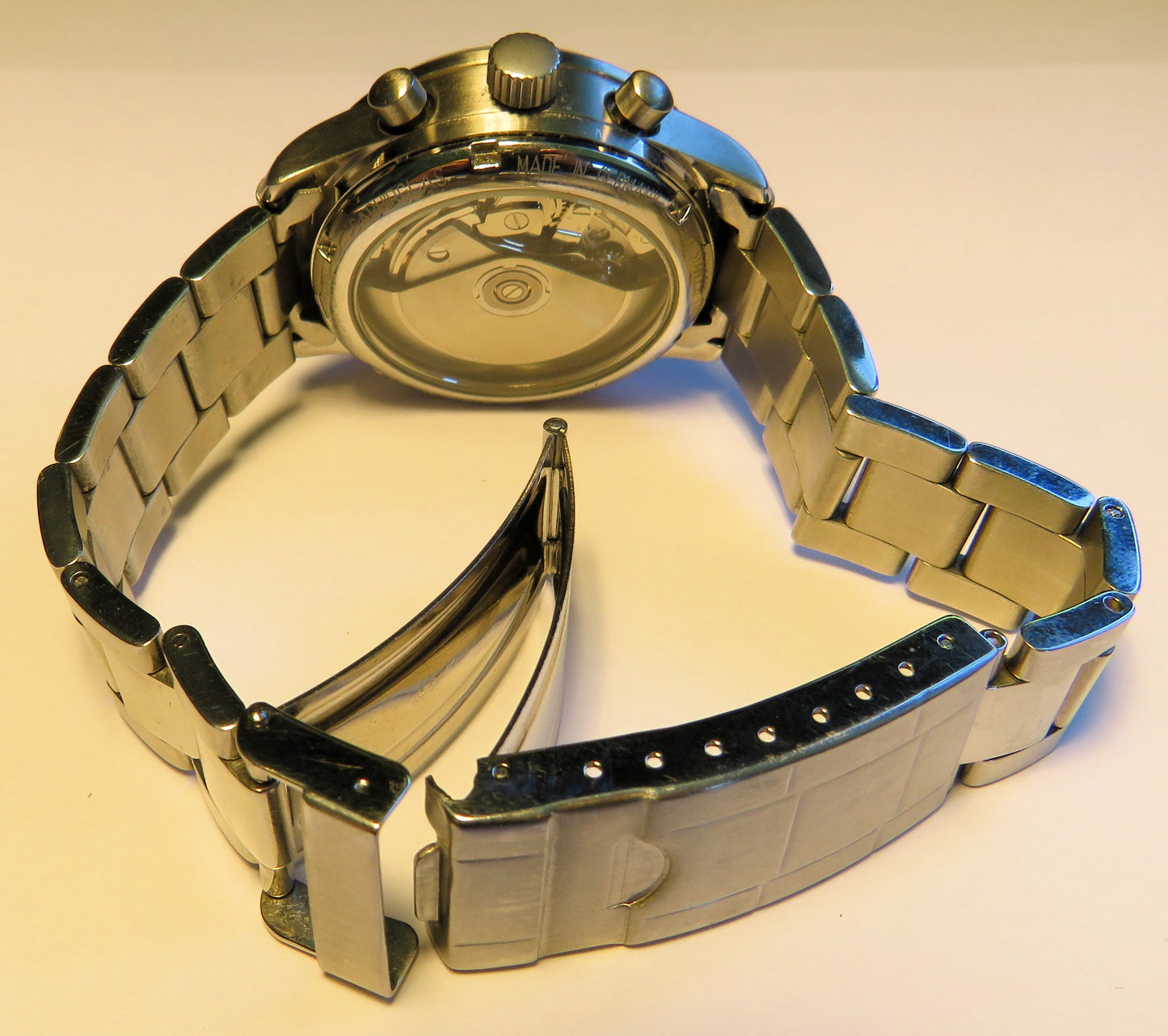 Junkers FM Chronograph Fliegeruhr Automatik Day Date ca. 2000 - Sammler - Uhren