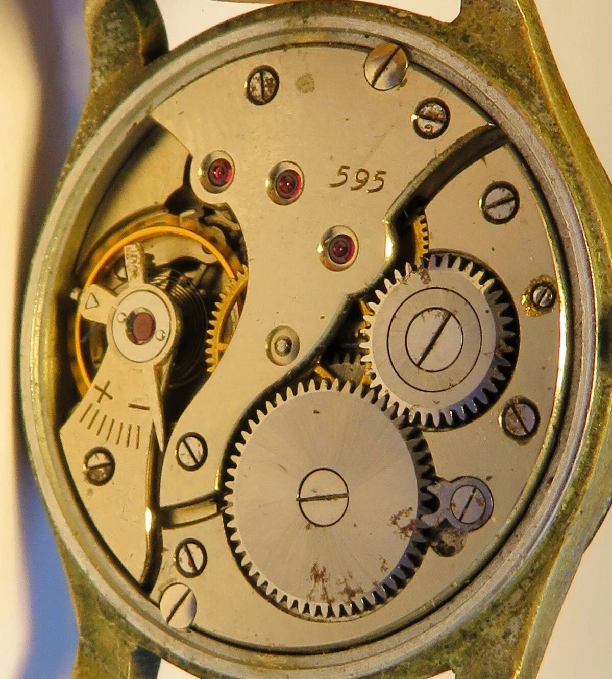 K. M. KM Siegerin Alpina Kaliber 595 Dienstuhr Kriegsmarine WK2 Weltkrieg WW2 - Sammler - Uhren