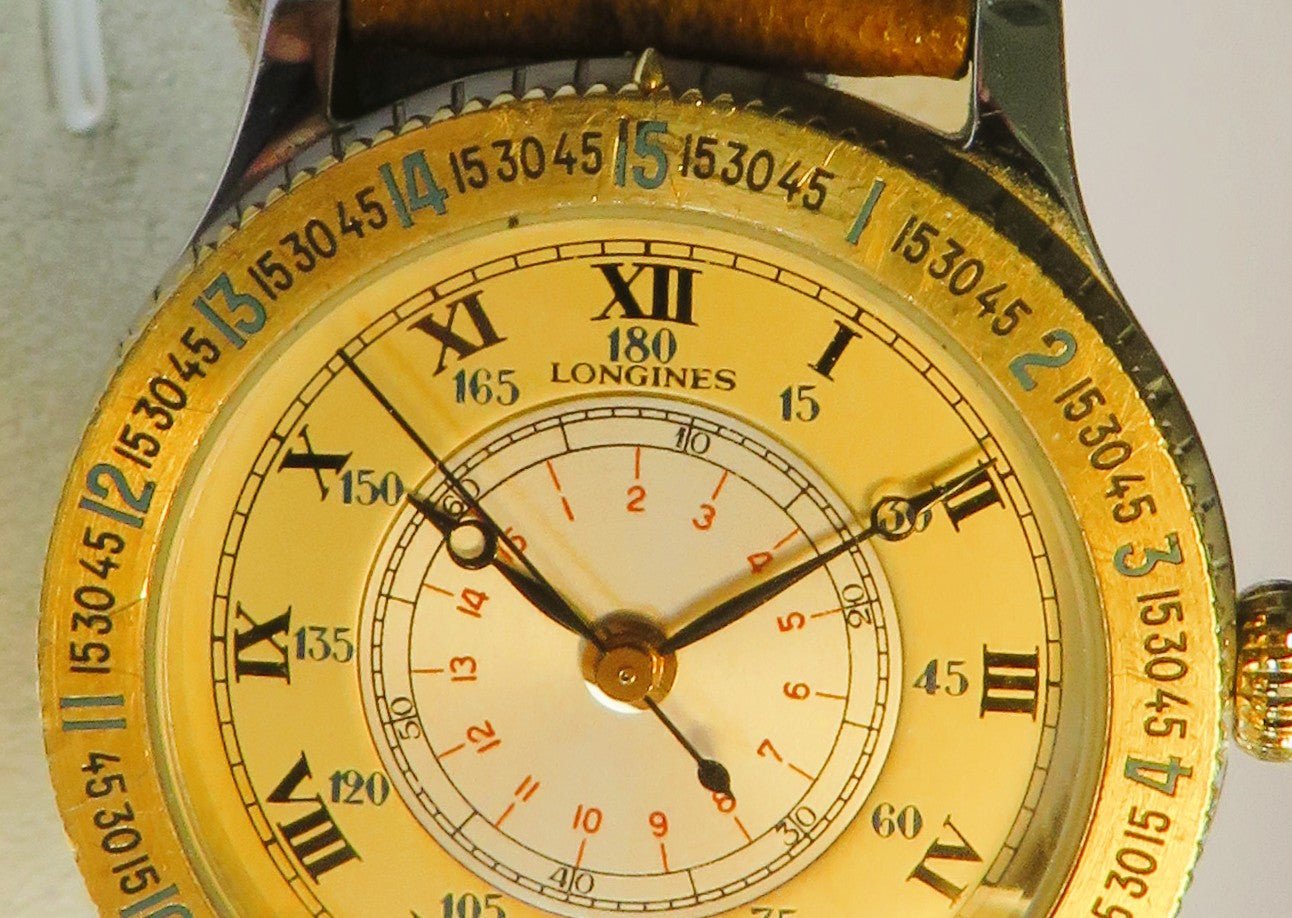 Longines Hour Angle Stundenwinkel Uhr HAU Cal. L.6281 Stahl / Gold Automatik - Sammler - Uhren