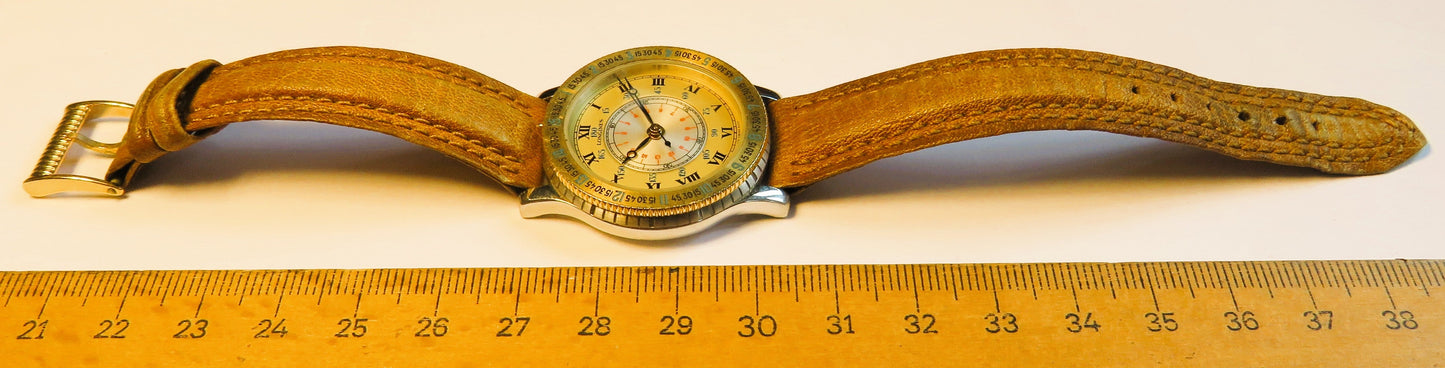 Longines Hour Angle Stundenwinkel Uhr HAU Cal. L.6281 Stahl / Gold Automatik - Sammler - Uhren
