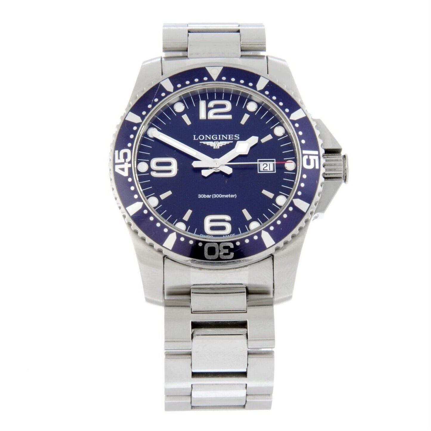 Longines Hydro Conquest L3.840.4 300m Taucheruhr Herren Armbanduhr Quartz - Sammler - Uhren