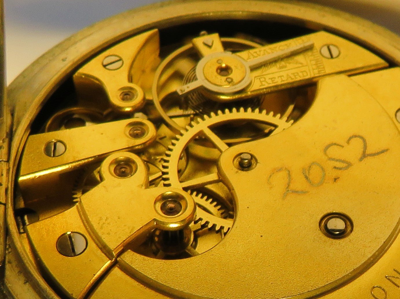 Longines Kal. L 20.52 gravierte Eisenbahner Taschen Uhr Kette / Münze ca. 1920 - Sammler - Uhren