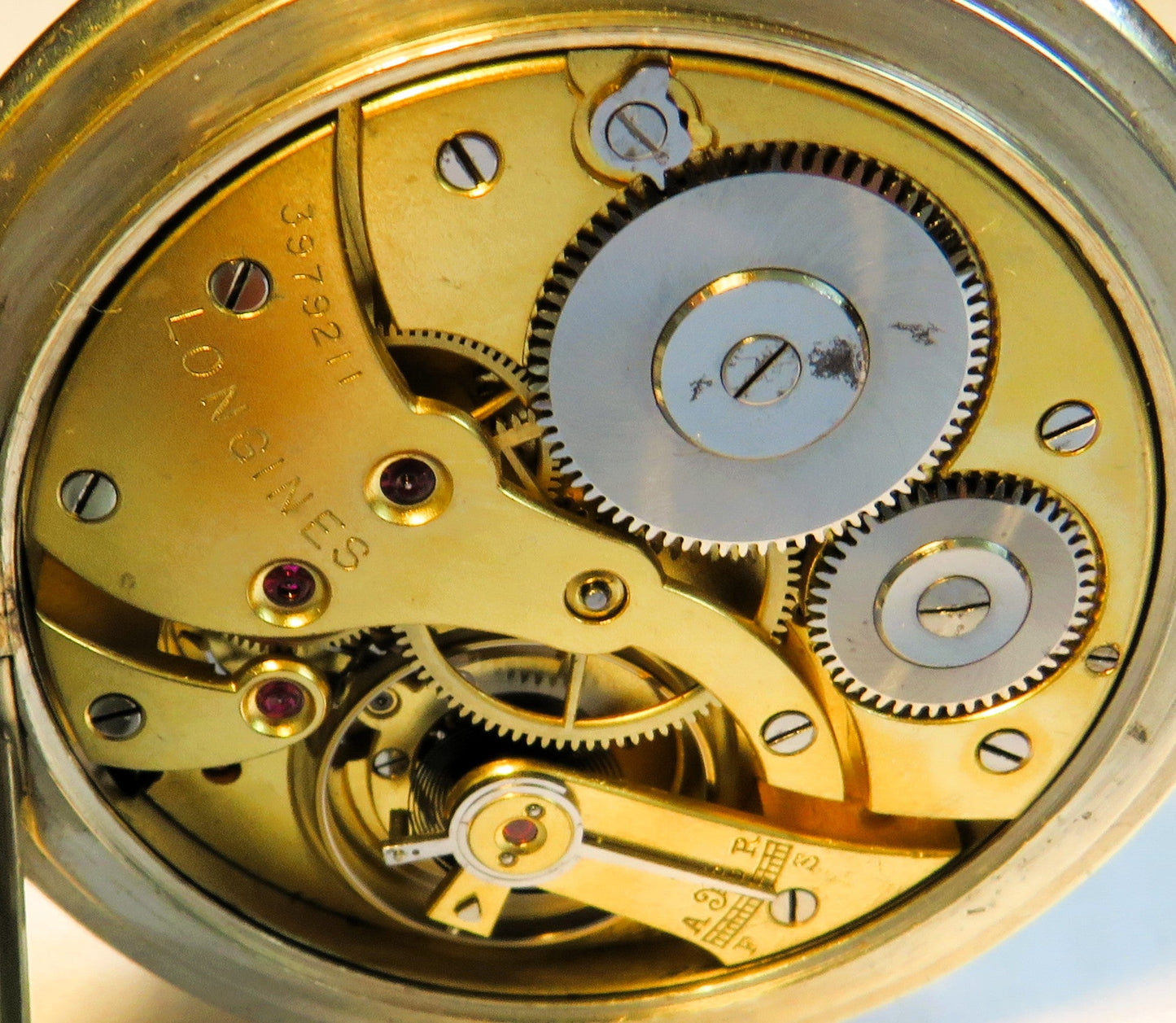 Longines Kal. L 21.25 große Eisenbahner Taschen Uhr ca. 1920 - Sammler - Uhren