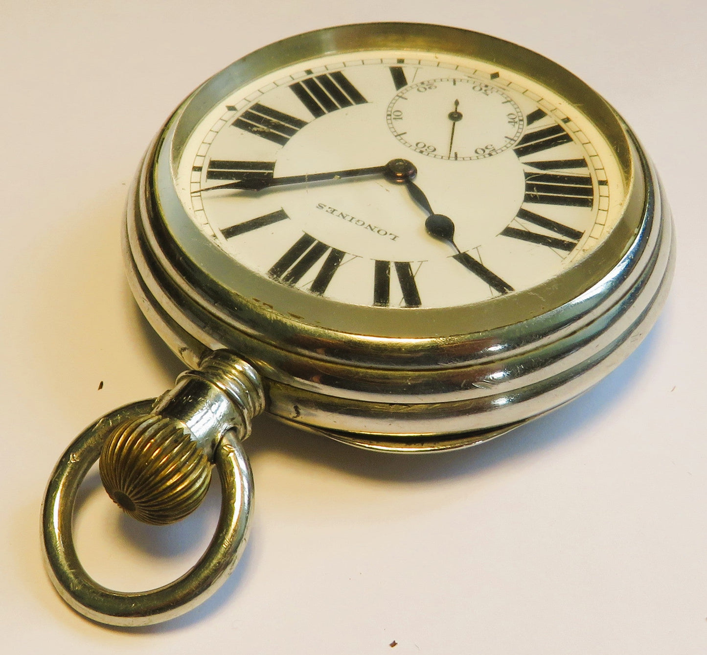Longines Kal. L 21.25 große Eisenbahner Taschen Uhr ca. 1920 - Sammler - Uhren