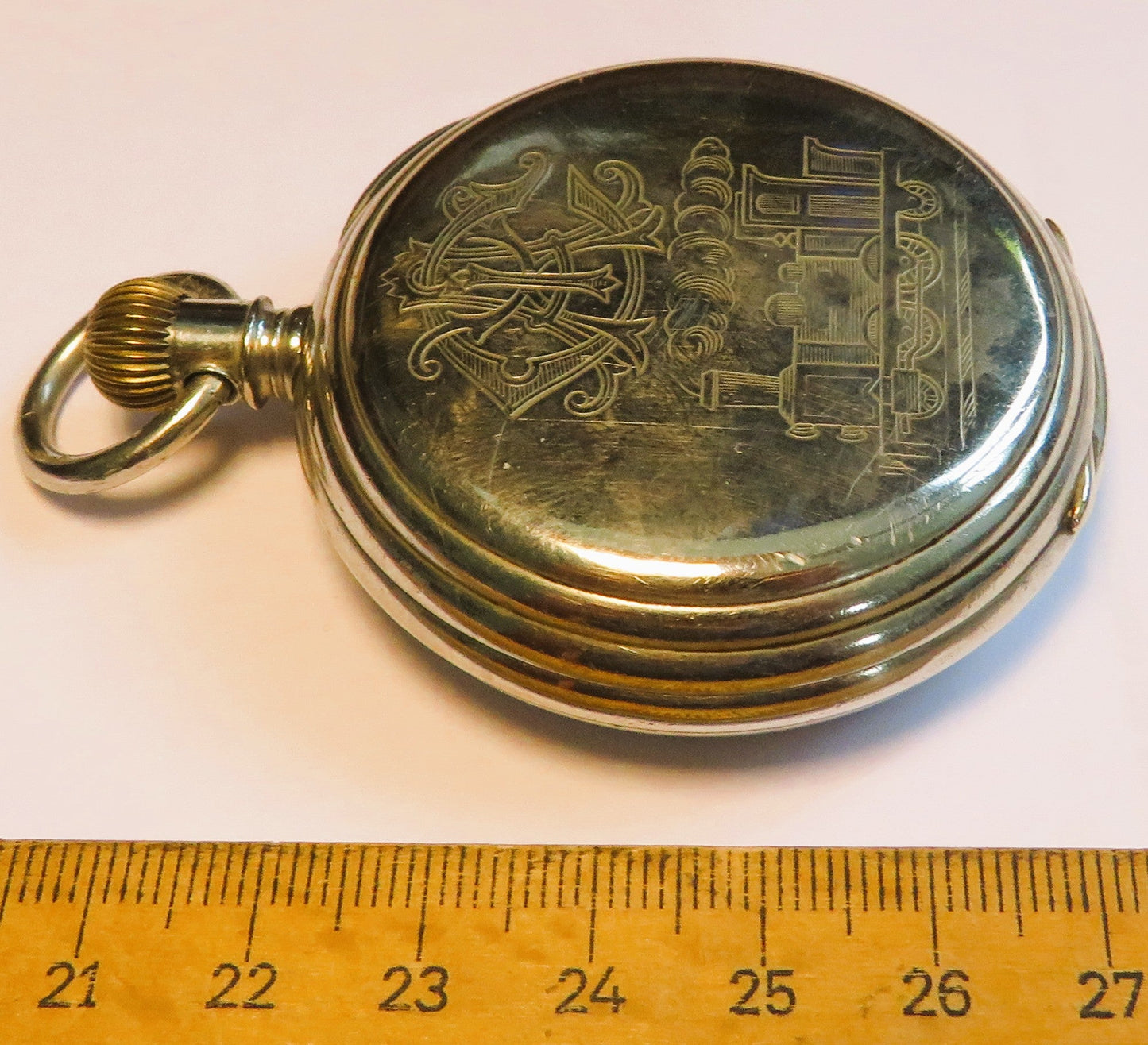 Longines Kal. L 21.25 große Eisenbahner Taschen Uhr ca. 1920 - Sammler - Uhren