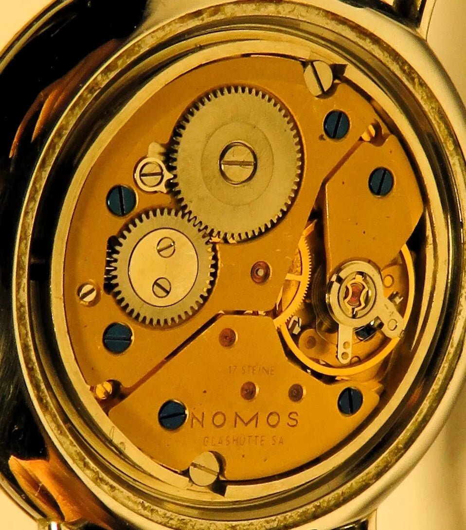 Ludwig Alpha 2 Nomos Glashütte Luxus Herren Armbanduhr mech. ca. 1996 in OVP - Sammler - Uhren