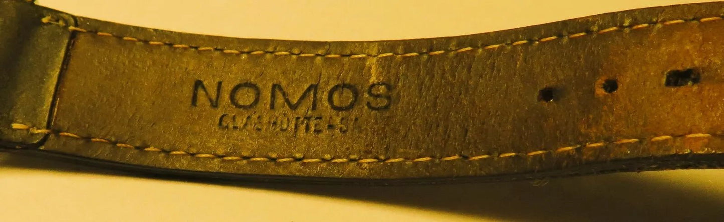 Ludwig Alpha 2 Nomos Glashütte Luxus Herren Armbanduhr mech. ca. 1996 in OVP - Sammler - Uhren