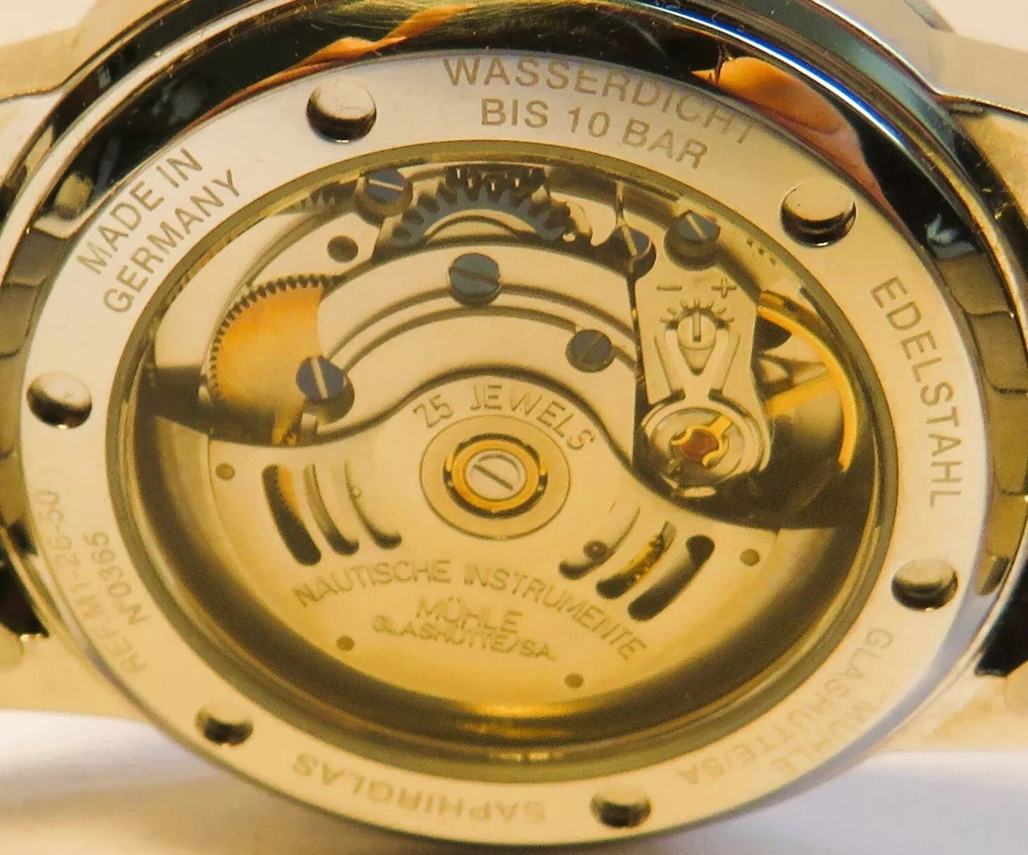 Metior Mühle Glashütte Nautische Instrumente Automatik Luxus HAU Fullset Papiere - Sammler - Uhren