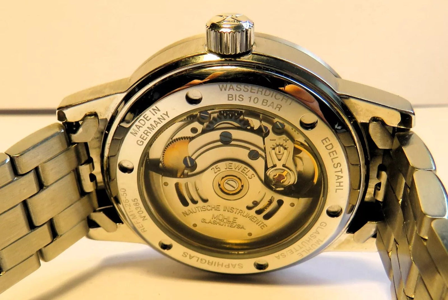 Metior Mühle Glashütte Nautische Instrumente Automatik Luxus HAU Fullset Papiere - Sammler - Uhren