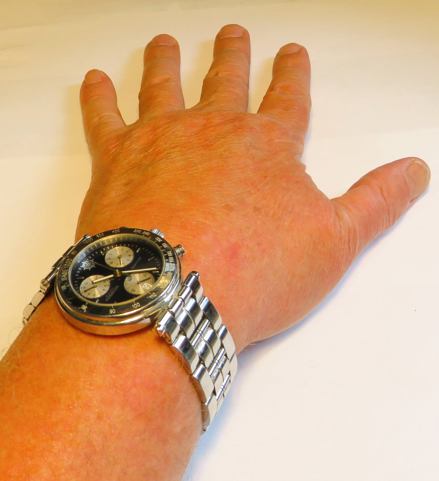 Michel Herbelin Newport Herren Armbanduhr Quarz Edelstahlband NP 1.500, - Euro - Sammler - Uhren