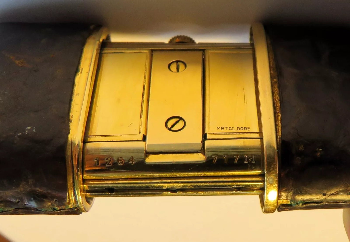Movado Ermeto Ermetocsope Beyer Luxus Reisewecker Datum Geldbörsenuhr - Sammler - Uhren