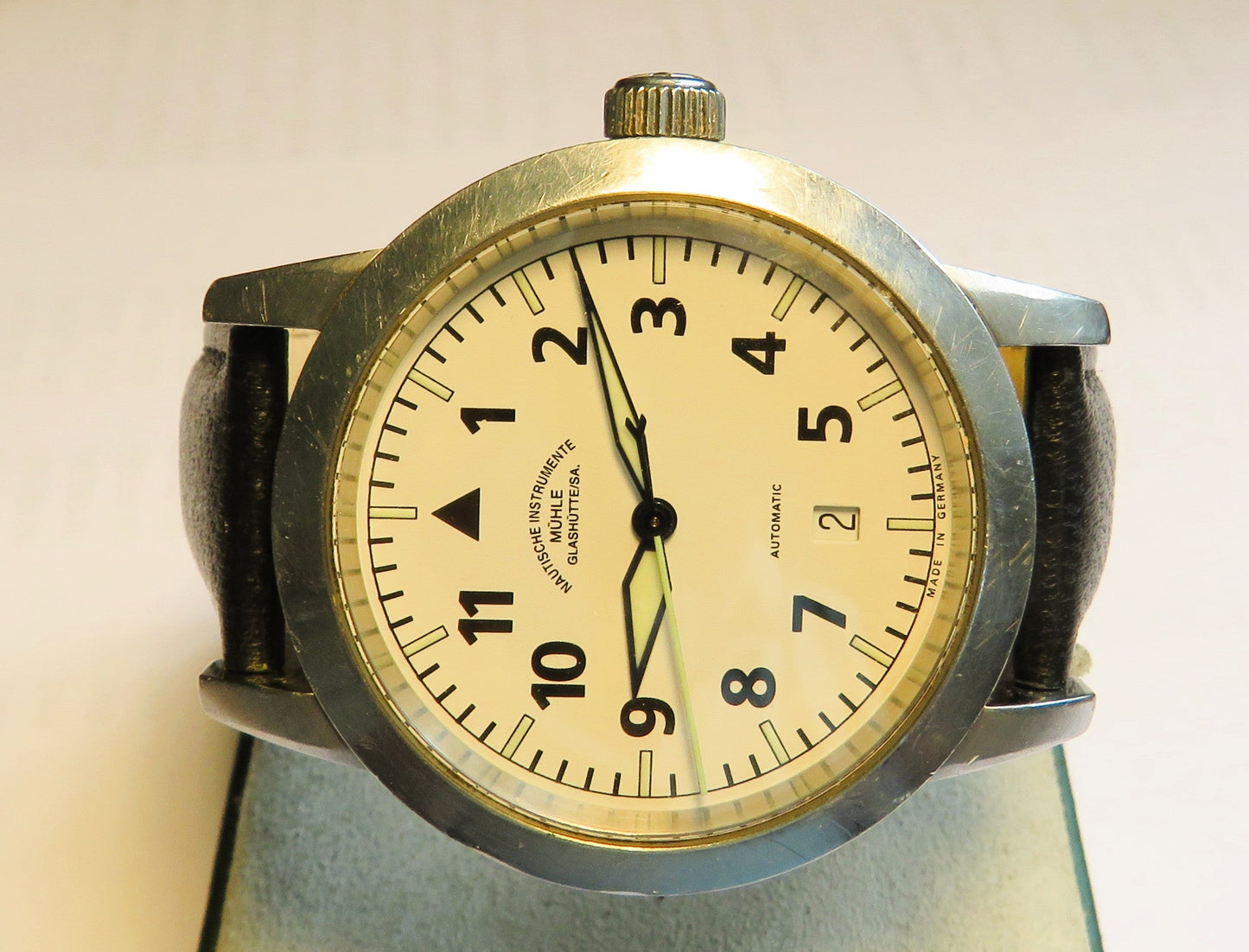 Mühle Glashütte Nautische Instrumente Marine Chronometer Automatik M1 - 26 - 30 - Sammler - Uhren