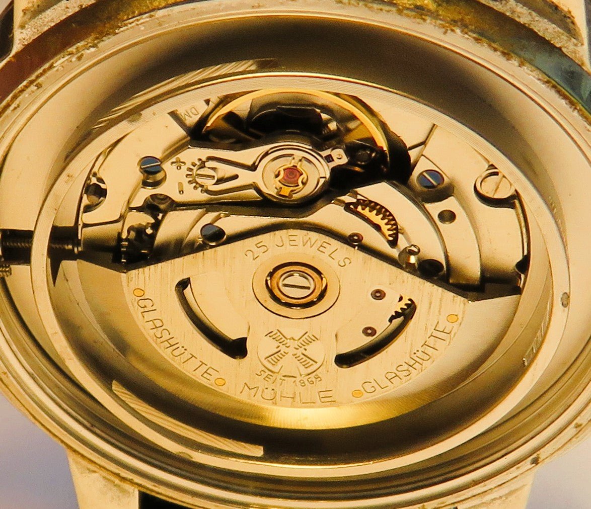 Mühle Glashütte Nautische Instrumente Marine Chronometer Automatik M1 - 26 - 30 - Sammler - Uhren