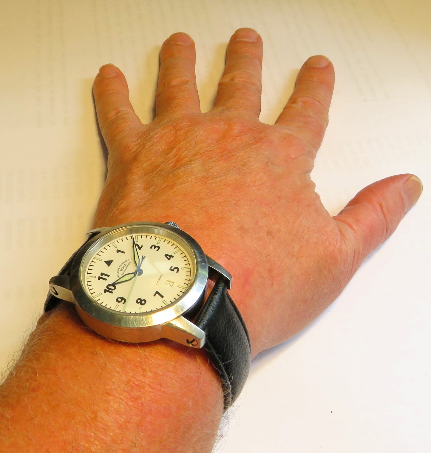 Mühle Glashütte Nautische Instrumente Marine Chronometer Automatik M1 - 26 - 30 - Sammler - Uhren