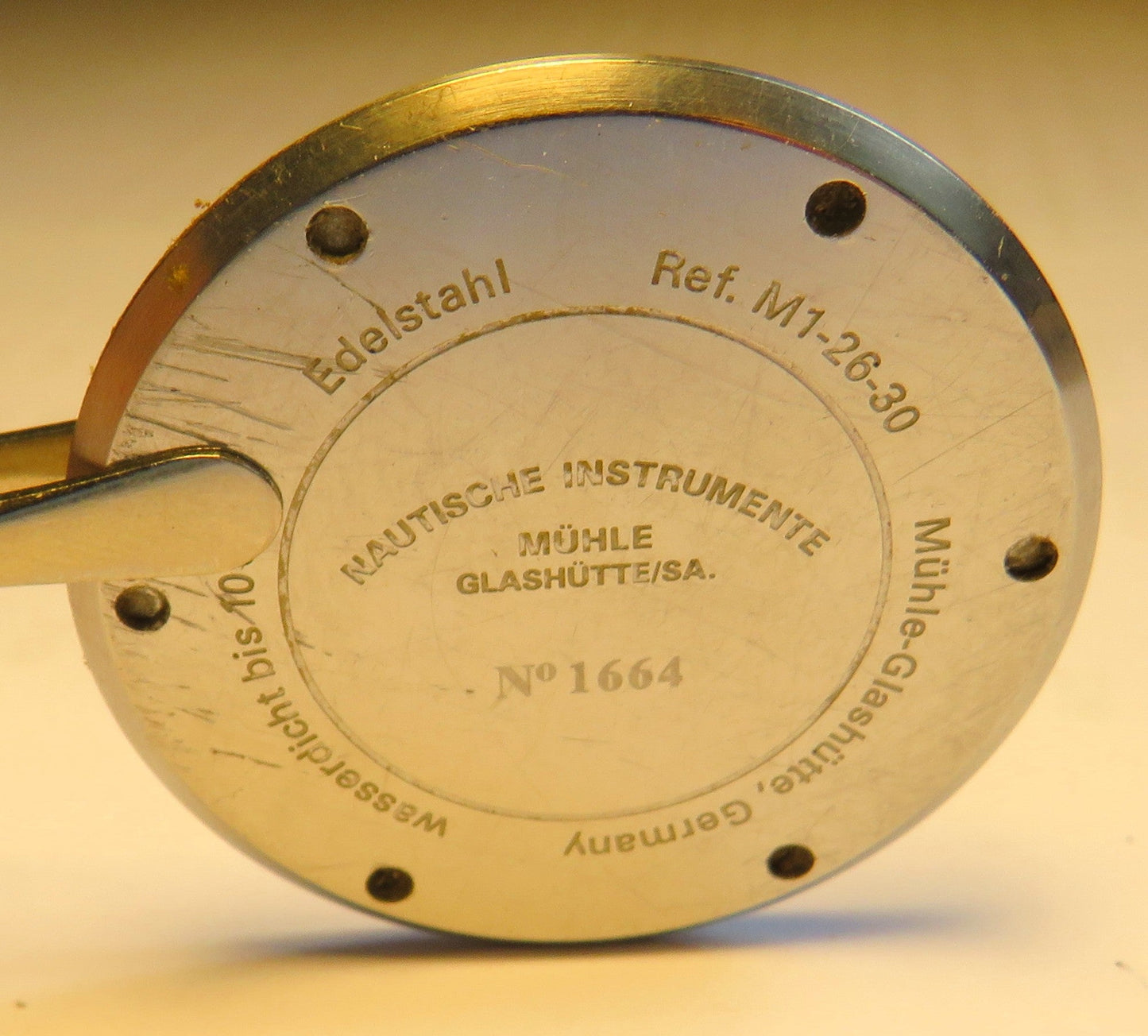 Mühle Glashütte Nautische Instrumente Marine Chronometer Automatik M1 - 26 - 30 - Sammler - Uhren