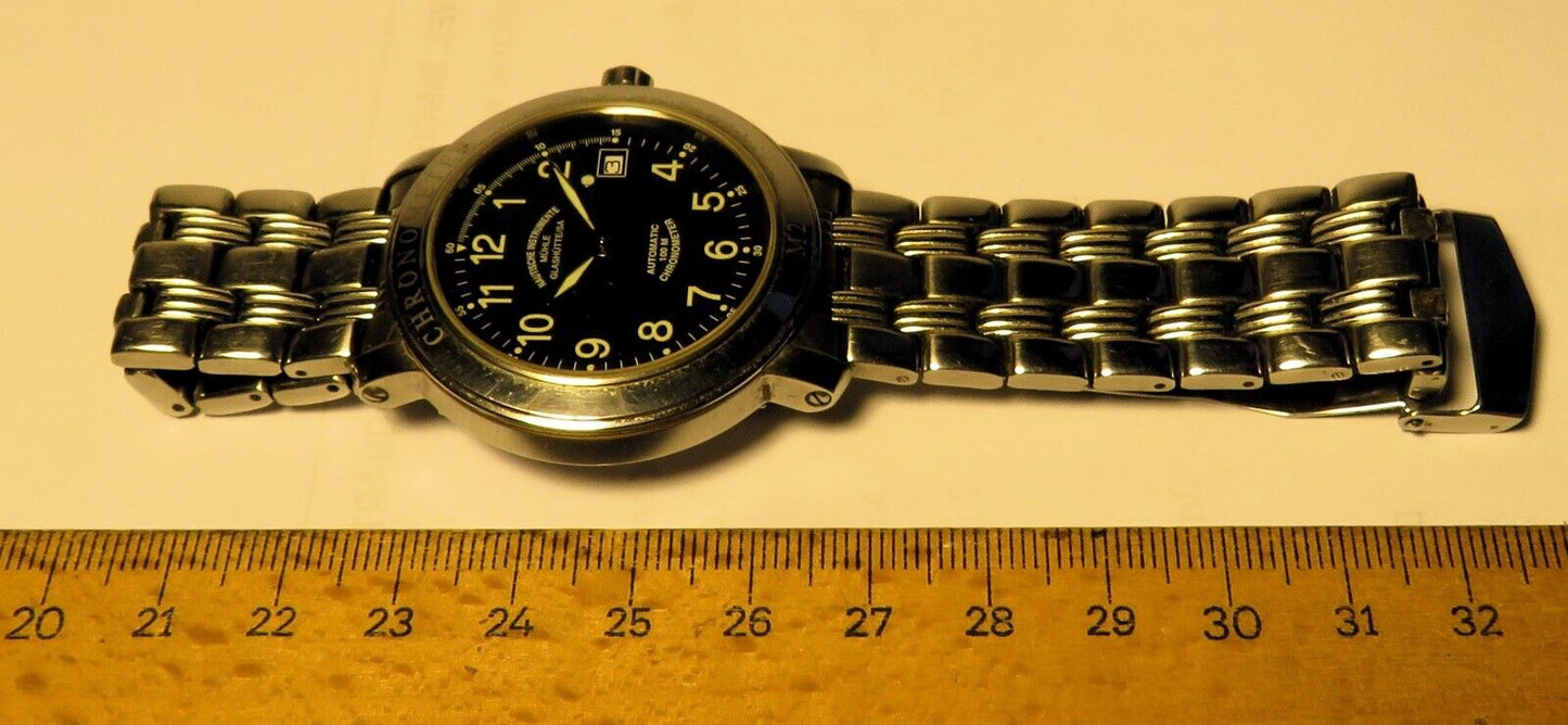 Mühle Glashütte Nautische Instrumente Marine Chronometer M1 - 30 - 10 Fullset OVP - Sammler - Uhren