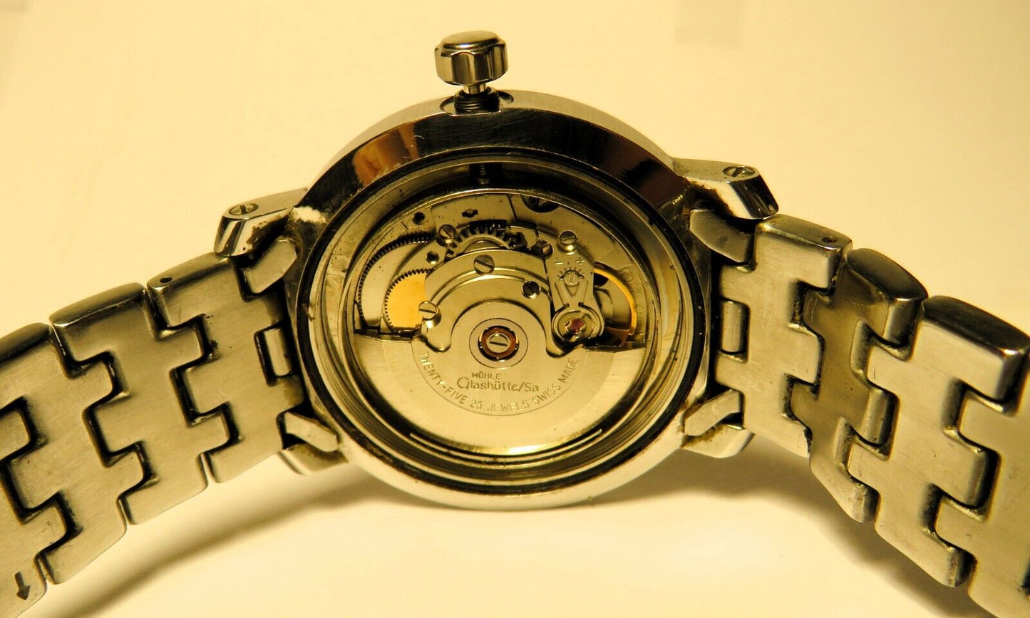 Mühle Glashütte Nautische Instrumente Marine Chronometer M1 - 30 - 10 Fullset OVP - Sammler - Uhren