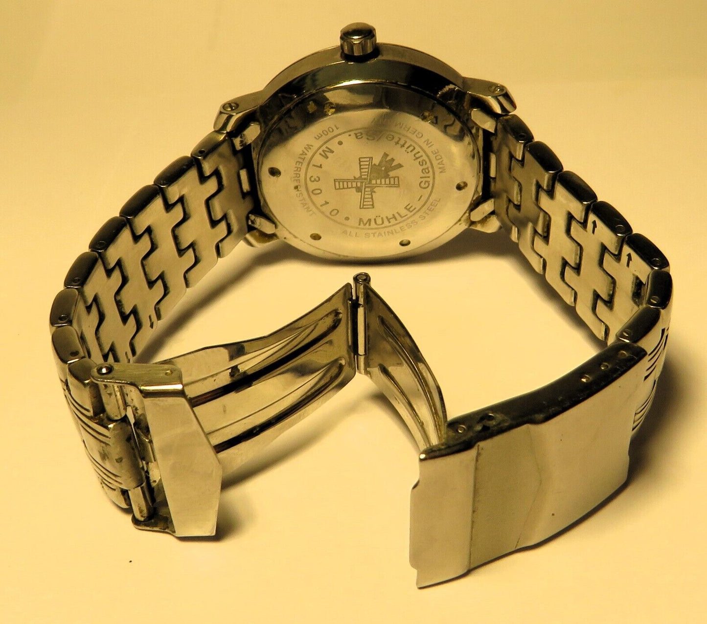 Mühle Glashütte Nautische Instrumente Marine Chronometer M1 - 30 - 10 Fullset OVP - Sammler - Uhren