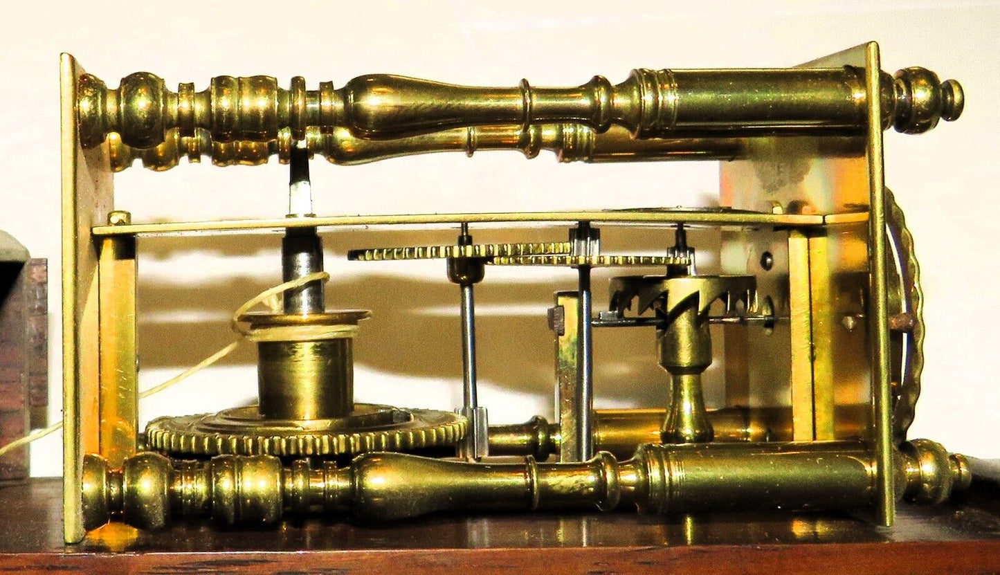 Museale super seltene orig. Shaku Tokei Dokei japanische Säulenuhr ca. 1780 43cm - Sammler - Uhren
