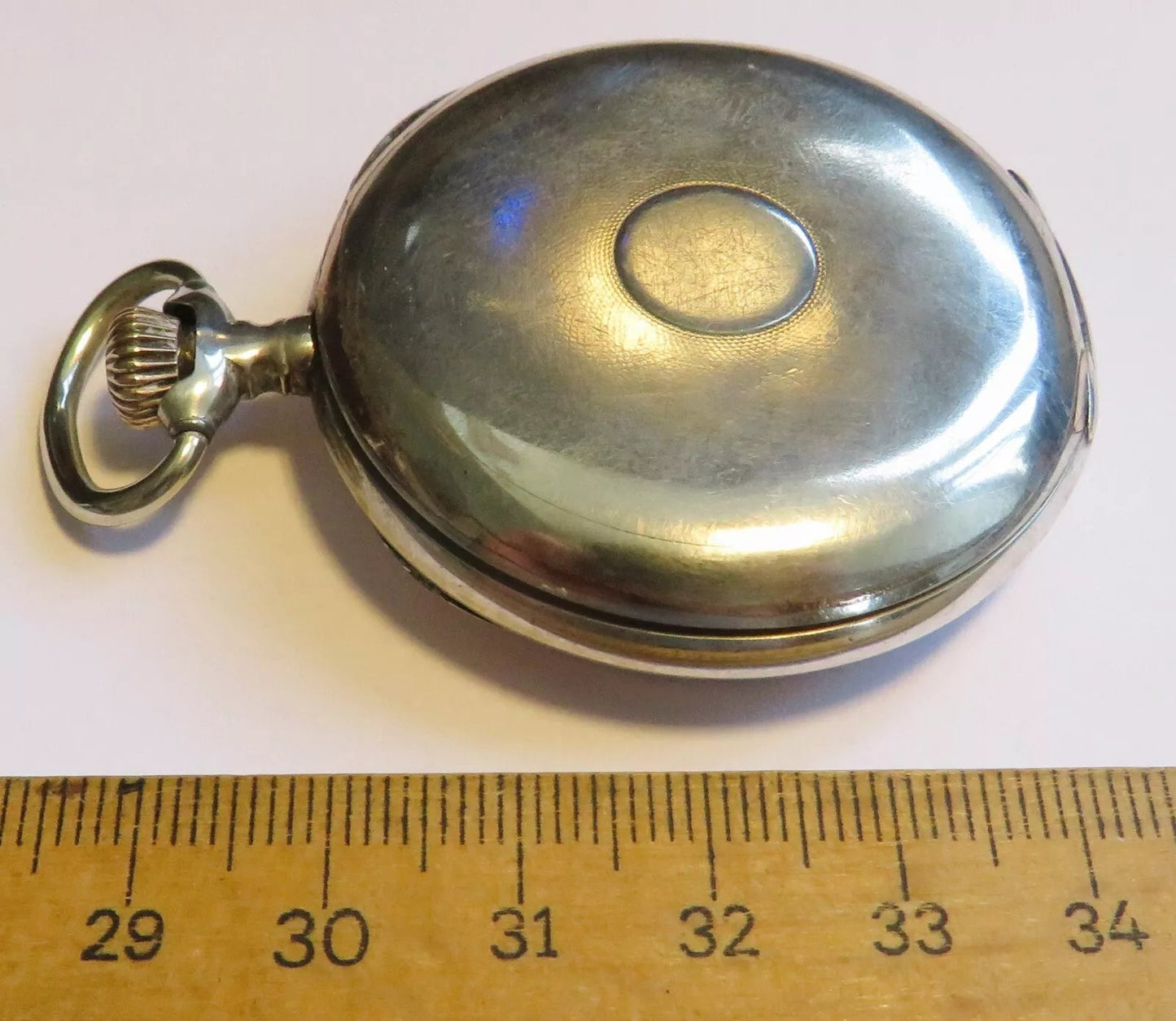 Omega antike 0,800 Silber Luxus Lepine Herrentaschenuhr mechanisch ca. 1900 - Sammler - Uhren