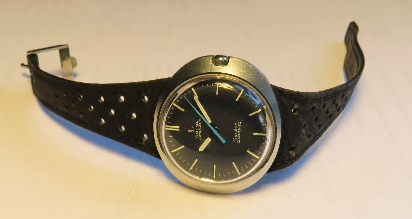 Omega Geneve Dynamic Automatic Herren Vintage Armbanduhr Ref. 136.033 - Sammler - Uhren