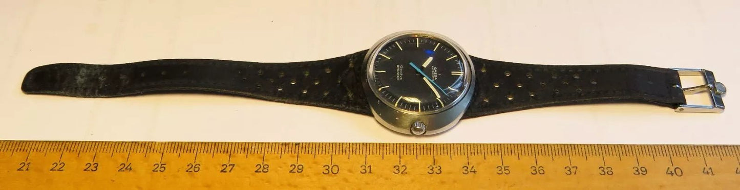 Omega Geneve Dynamic Automatic Herren Vintage Armbanduhr Ref. 136.033 - Sammler - Uhren