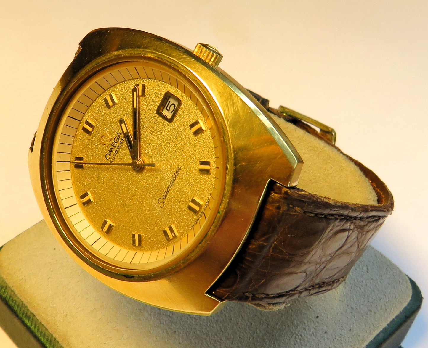 Omega Seamaster Jumbo Automatik HAU Ref. 166.087 um 1970 Cal. 1002 - Sammler - Uhren
