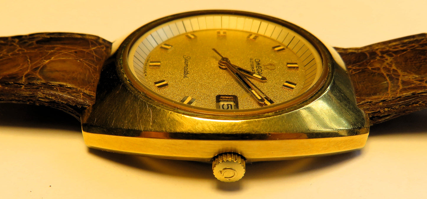 Omega Seamaster Jumbo Automatik HAU Ref. 166.087 um 1970 Cal. 1002 - Sammler - Uhren