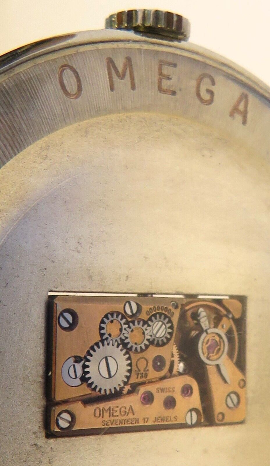 Omega seltenstes Unikat Kaliber 730 Schauwerk Demo Schul Uhr funktionstüchtig - Sammler - Uhren