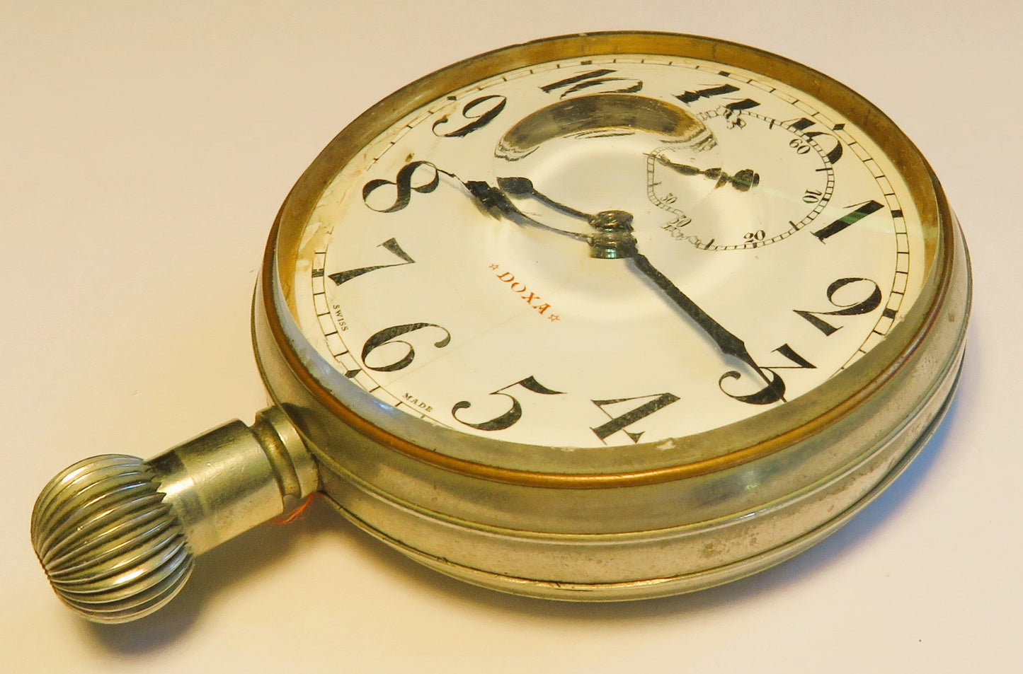 Orig. Doxa Borduhr Zeppelin Luftschiff kaiserliche Fliegertruppe JASTA WW Wk1 - Sammler - Uhren