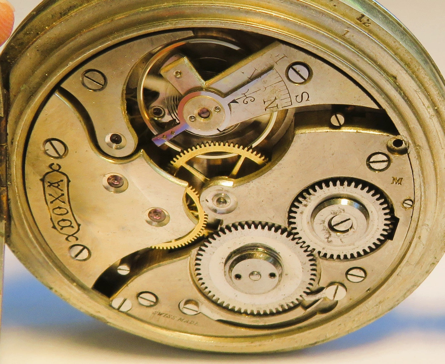 Orig. Doxa Borduhr Zeppelin Luftschiff kaiserliche Fliegertruppe JASTA WW Wk1 - Sammler - Uhren