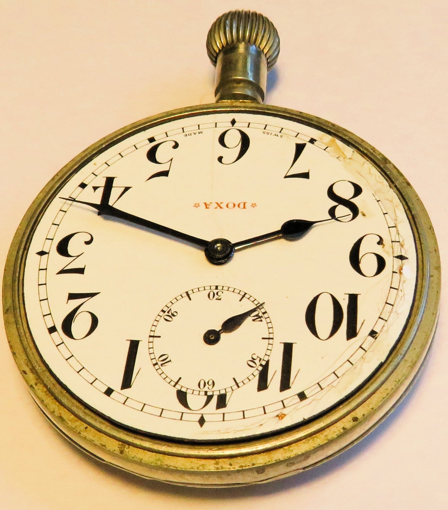 Orig. Doxa Borduhr Zeppelin Luftschiff kaiserliche Fliegertruppe JASTA WW Wk1 - Sammler - Uhren