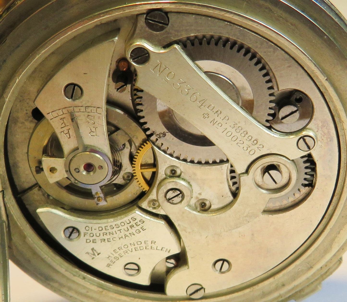Orig. Excelsior Park seltene U - Boot Torpedo Laufzeit Artillerie Stoppuhr WK 2 - Sammler - Uhren