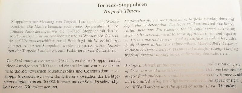 Orig. Excelsior Park seltene U - Boot Torpedo Laufzeit Artillerie Stoppuhr WK 2 - Sammler - Uhren