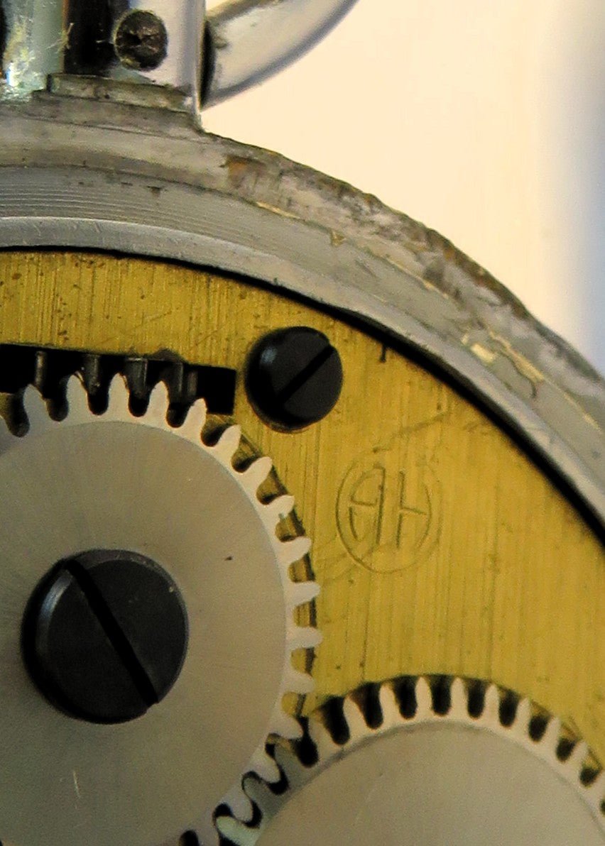 Orig. Hanhart Torpedo Laufzeit Artillerie Stoppuhr Kriegsmarine 2. Weltkrieg OVP - Sammler - Uhren