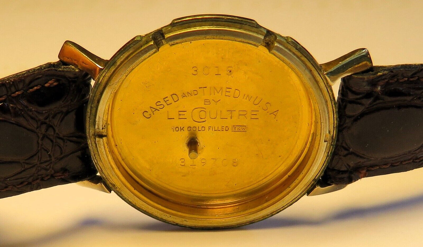 Orig. Henry Ford Jaeger LeCoultre Memovox Herren Armbanduhr Alarm Cal. 814 - Sammler - Uhren